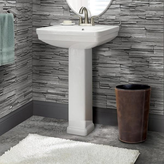 Pedestal Sink Basin w/ Stand