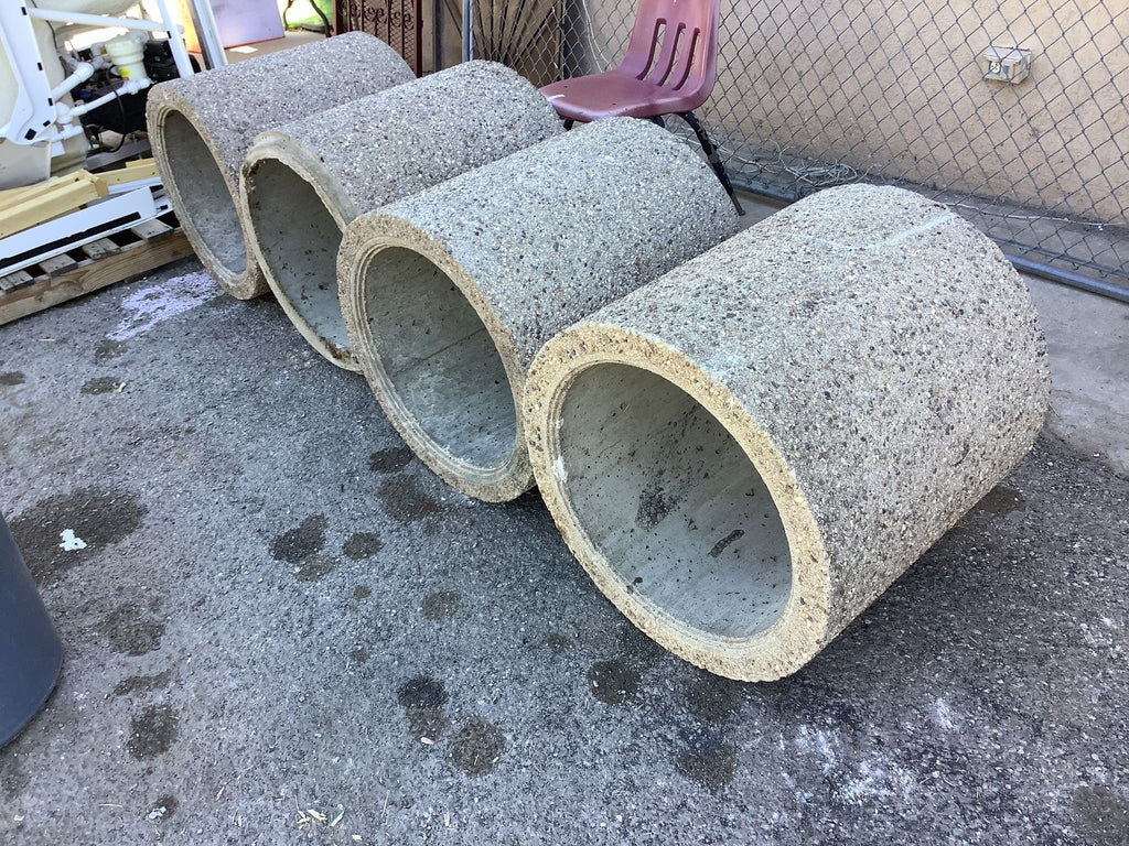 Concrete Trash Receptacles