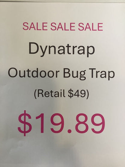Dynatrap Outdoor Bug Trap (Reduced Price)