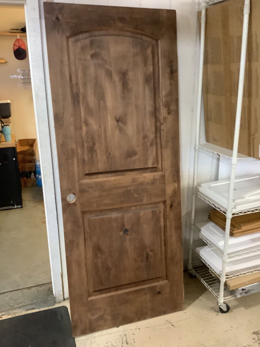 2-Panel Wood Door