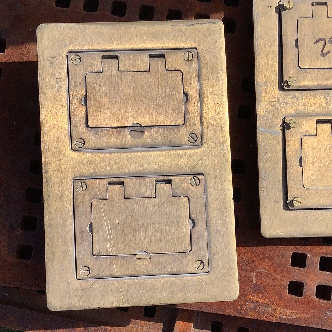 Brass floor receptacles – Gersons Building Materials