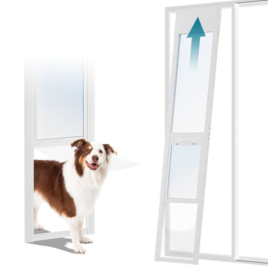 Doggie door for sliding glass door
