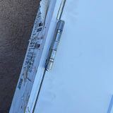 Fiberglass five panel 42 x 96 exterior front door ￼