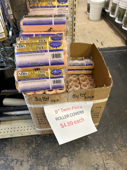 Twin pack roller covers