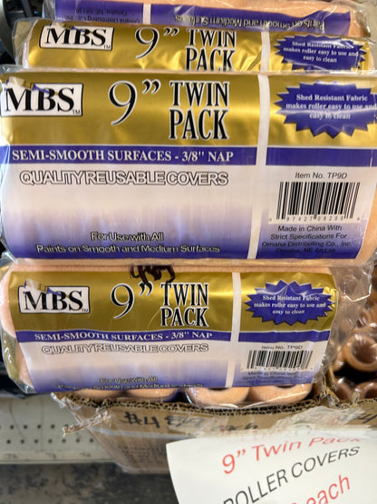 Twin pack roller covers