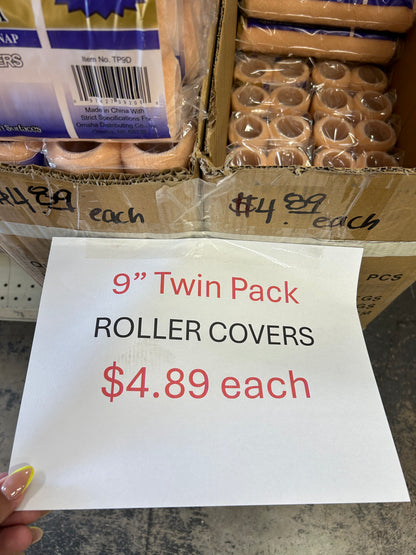 Twin pack roller covers