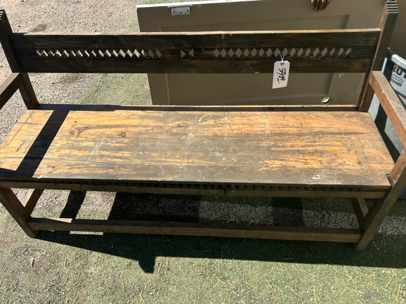 Wood Bench