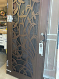 Yale copper aluminum security door