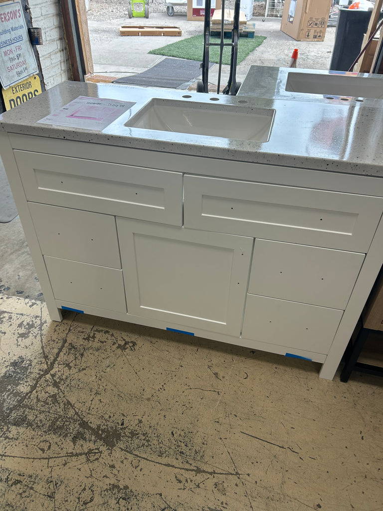 Cladly 49 inch single sink, bathroom vanity