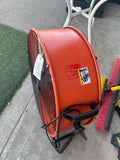 Heavy duty tilt drum fan