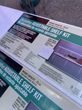 Everbilt adjustable shelf kit