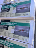 Everbilt adjustable shelf kit