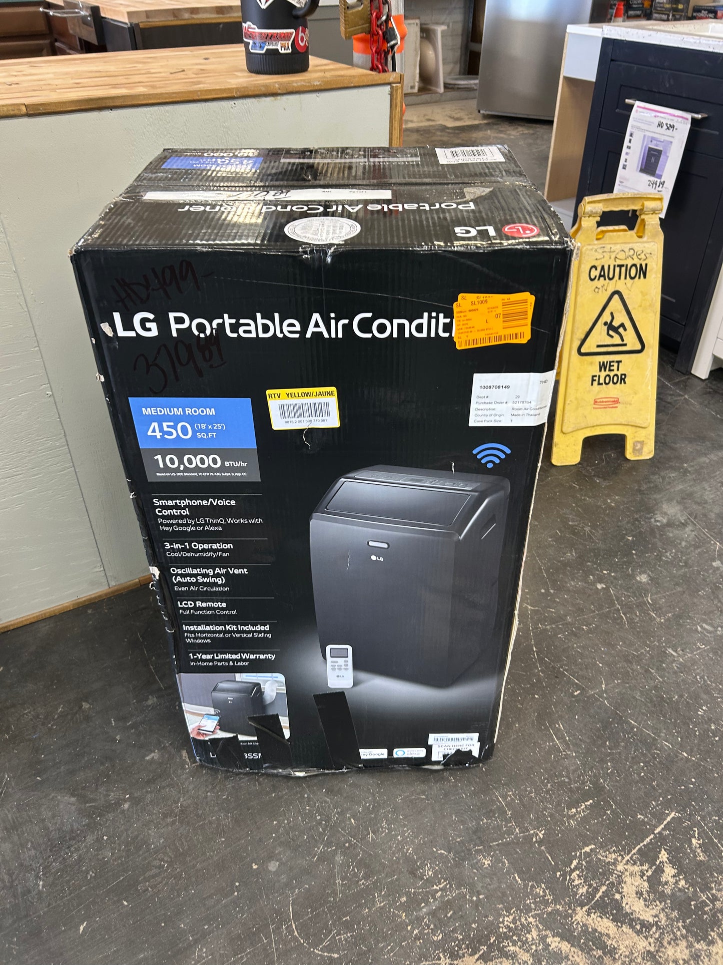 LG portable air conditioner