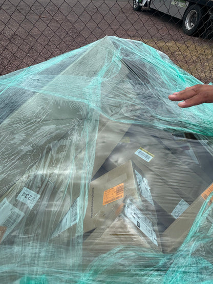 Pallet of blinds