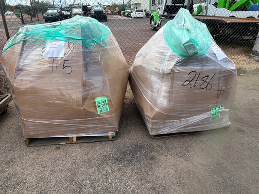 Pallet of blinds
