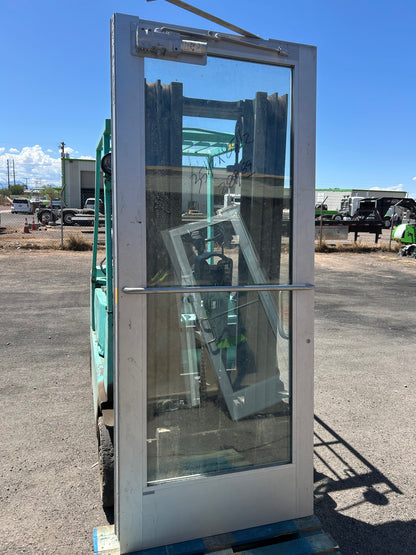 Commercial double pane doors