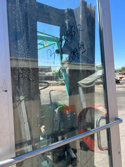 Commercial double pane doors