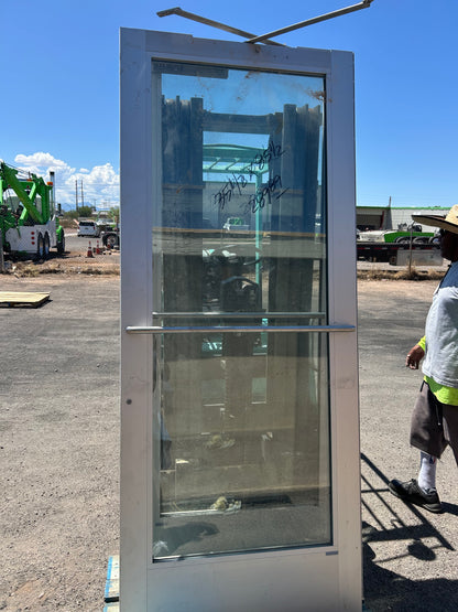 Commercial double pane doors
