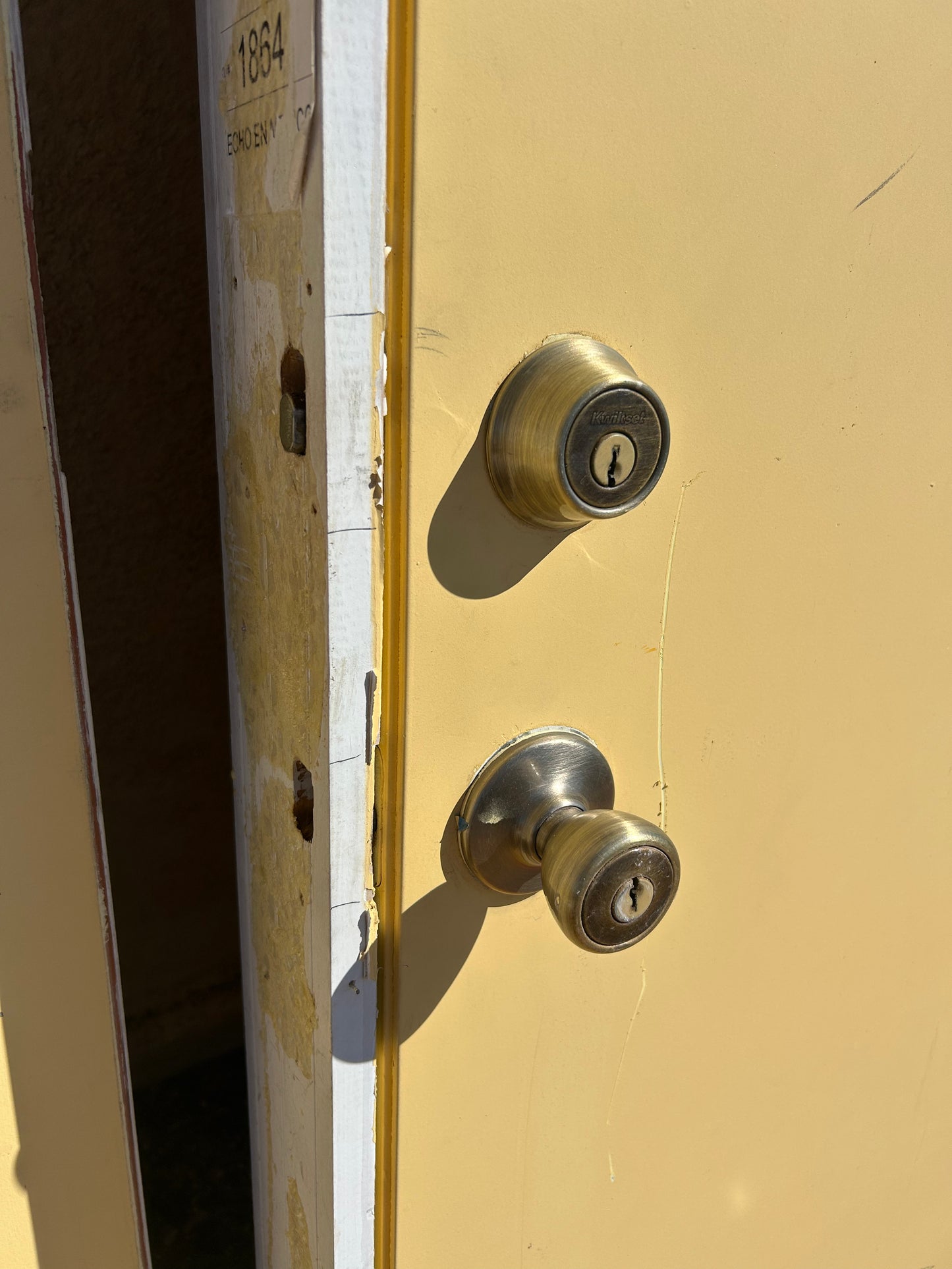 Exterior door