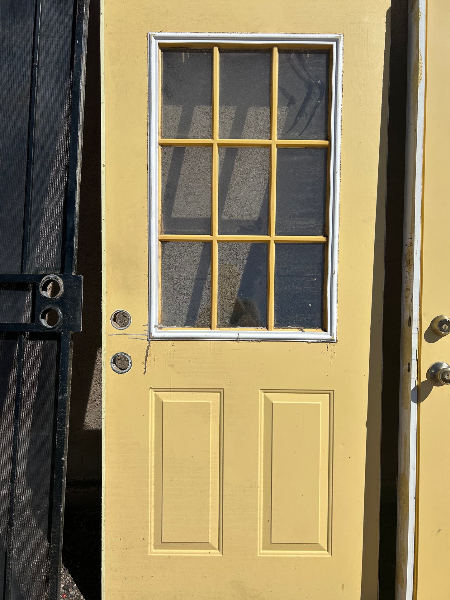 Exterior door