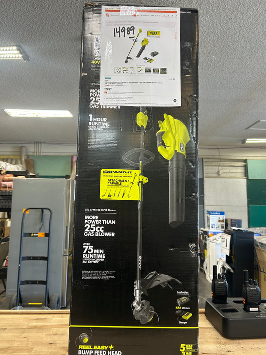Ryobi blower combo