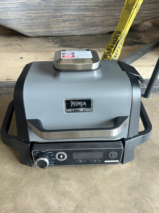 Ninja wood fire outdoor grill and smoker