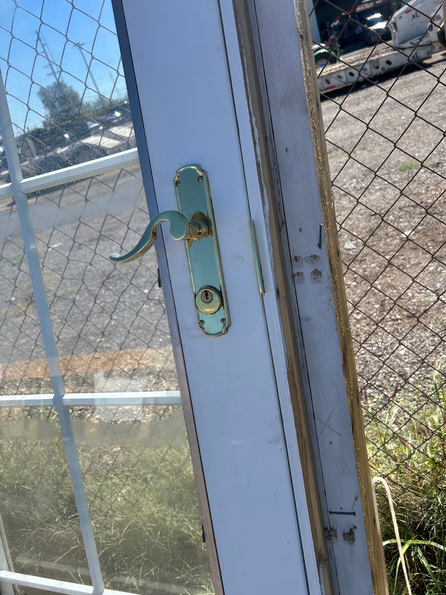 Exterior door w/frame