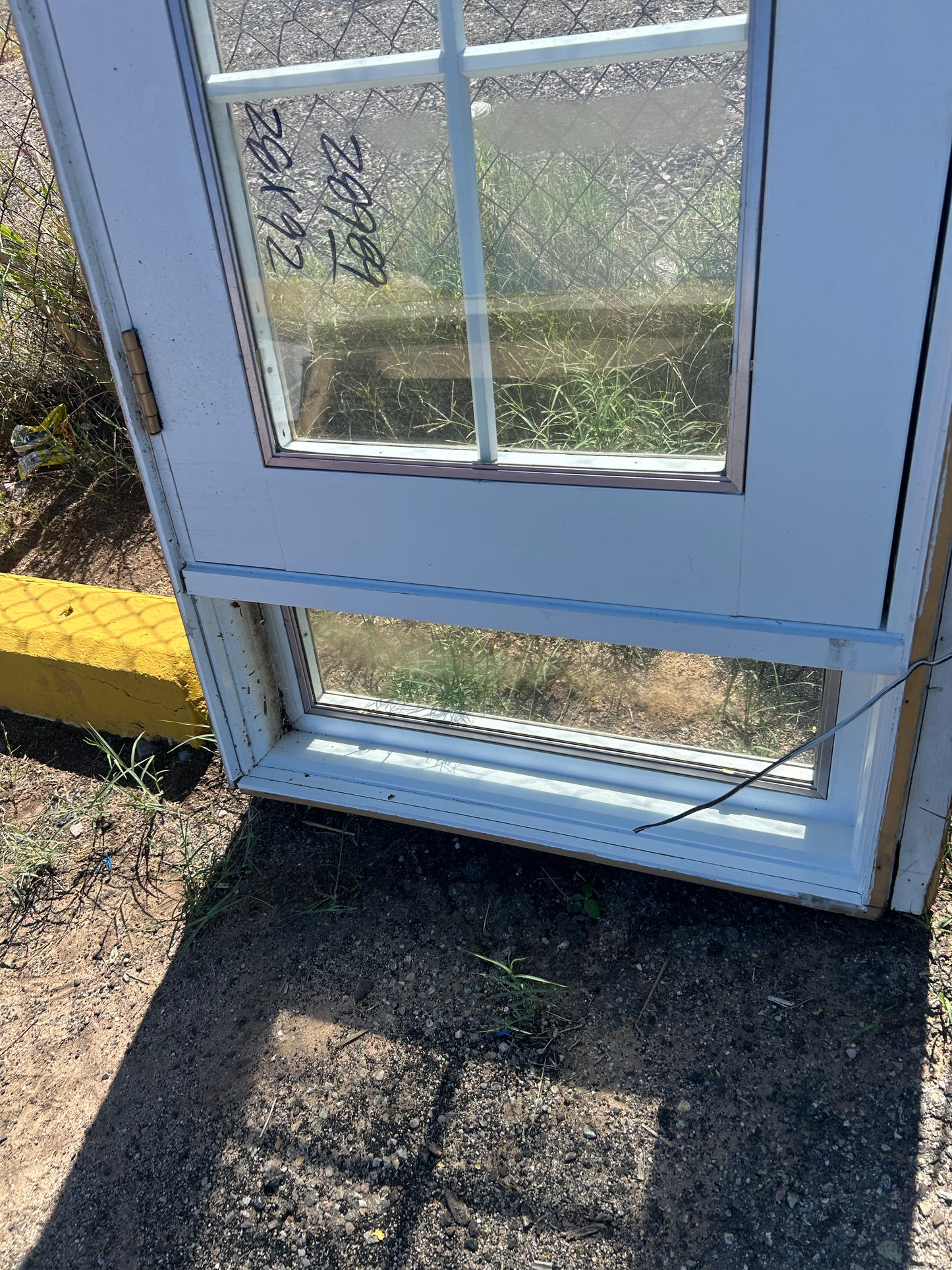 Exterior door w/frame