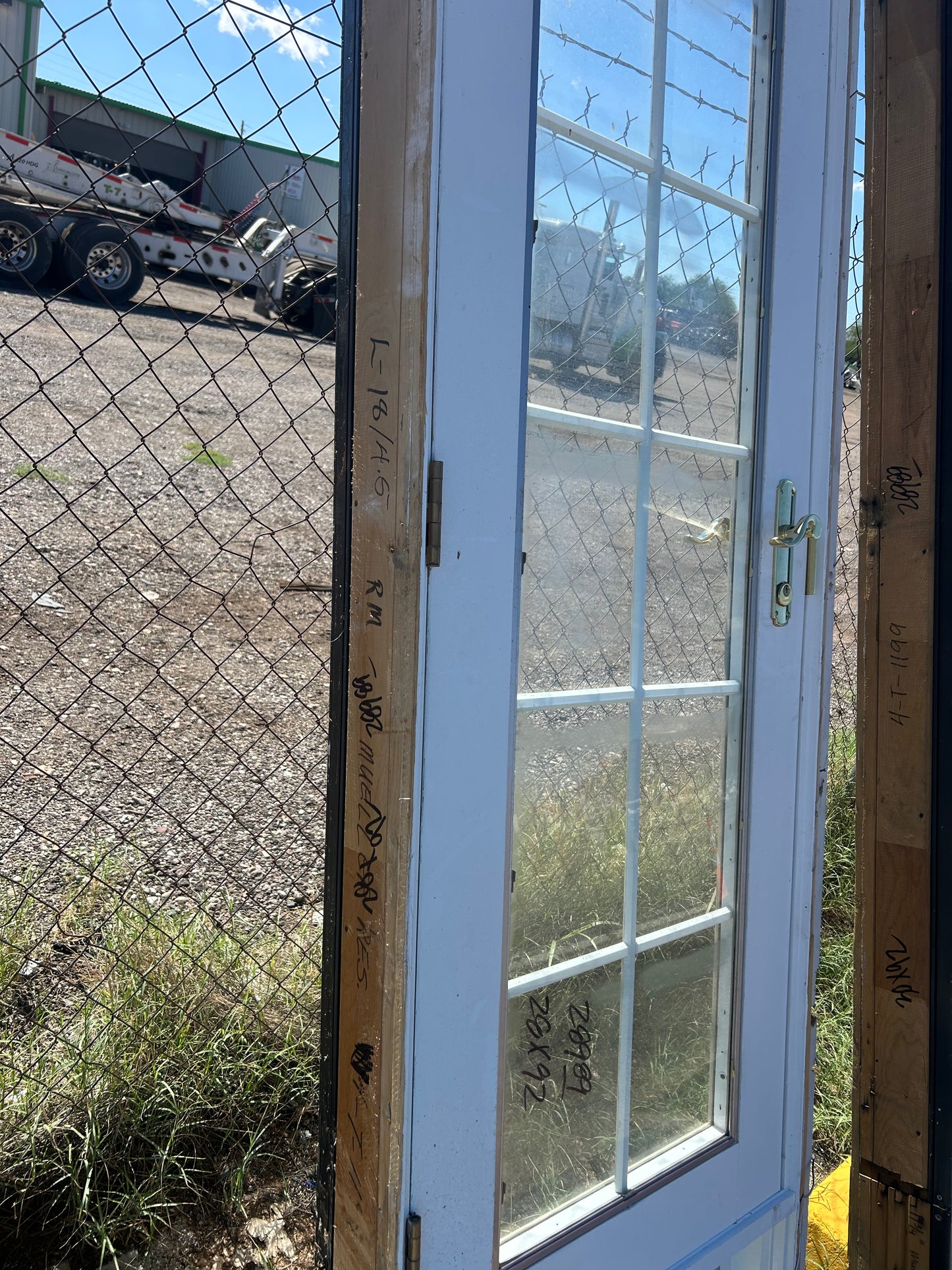 Exterior door w/frame