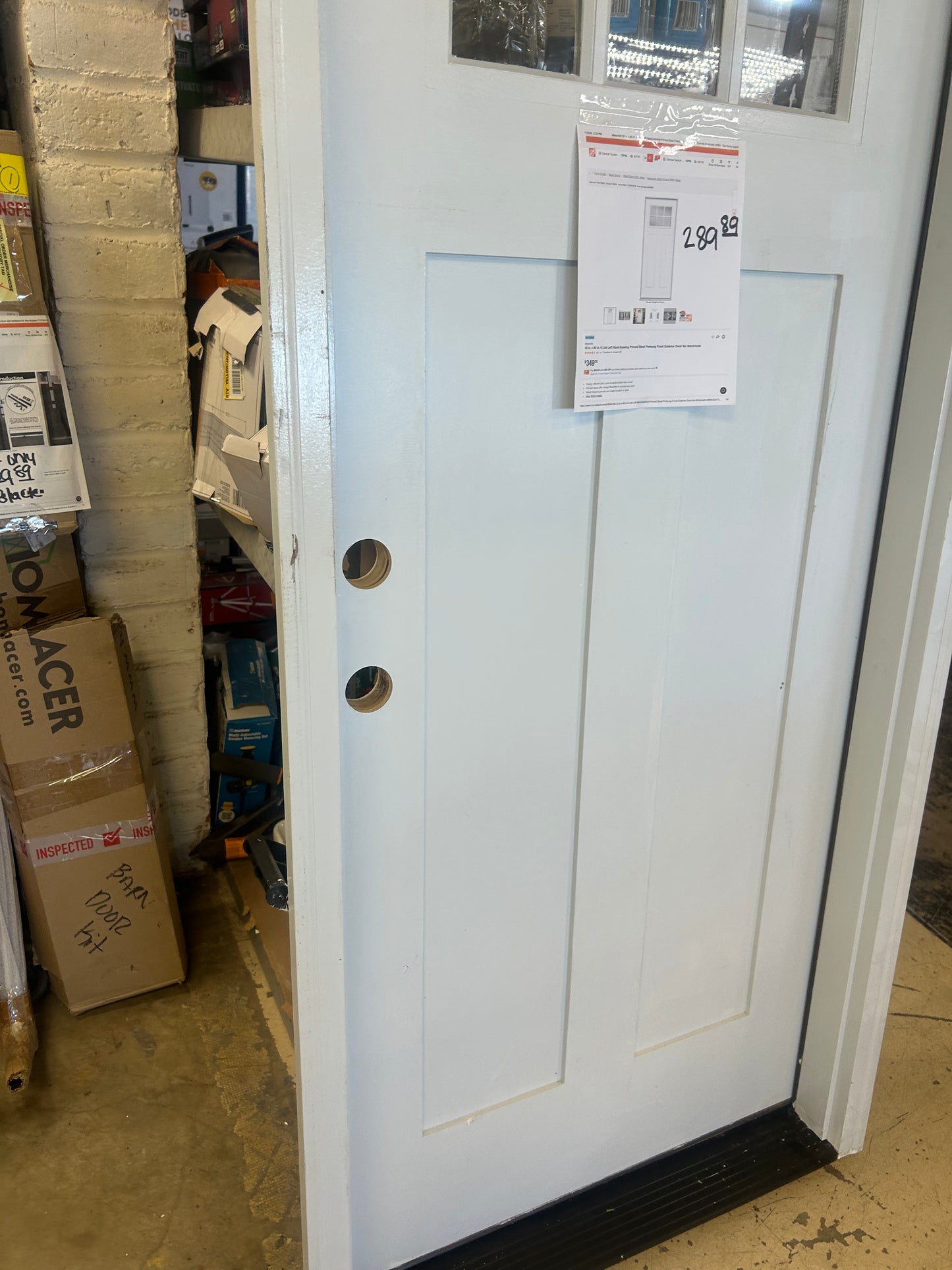 Masonite steel prehung front exterior door ￼