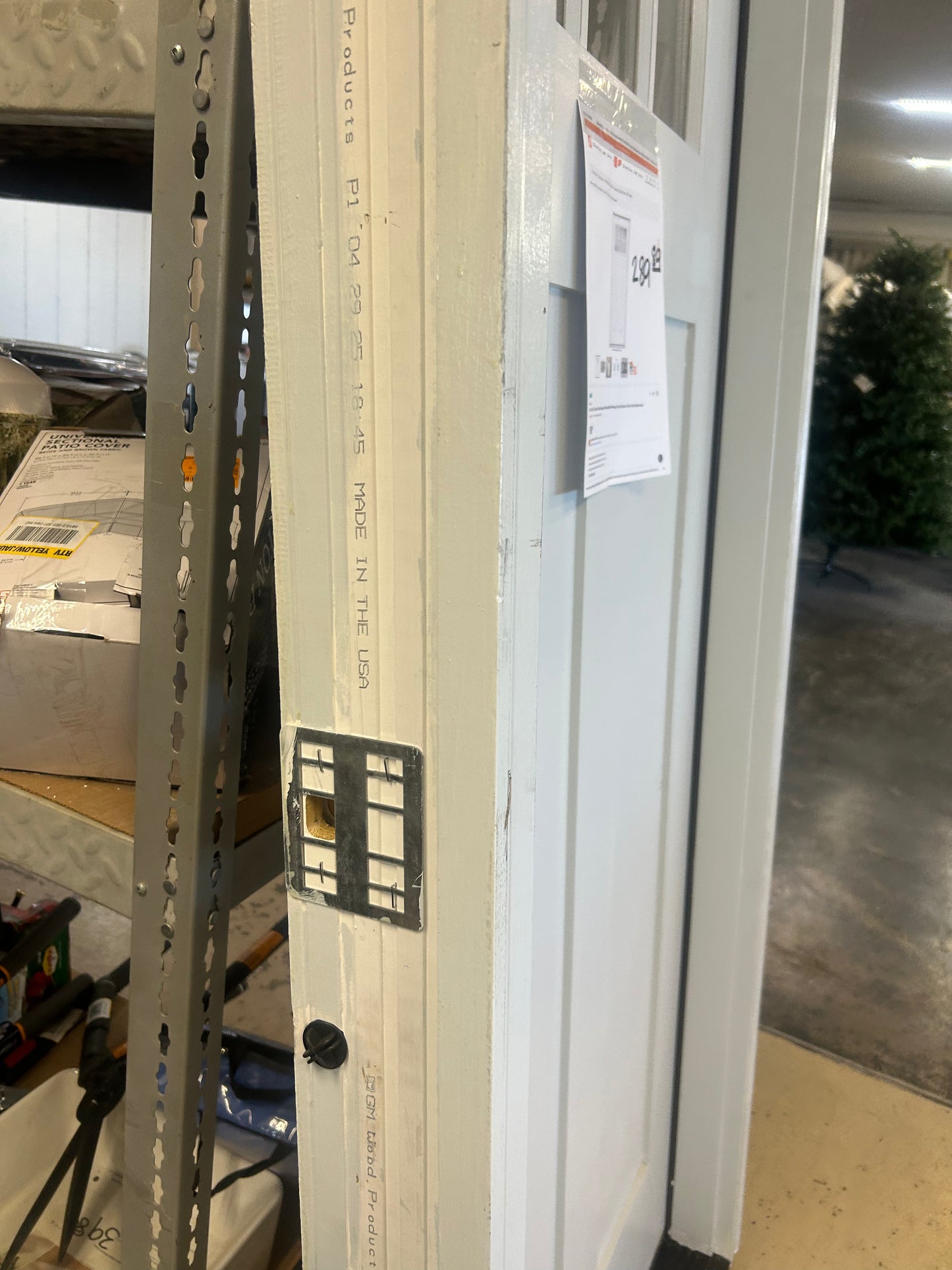 Masonite steel prehung front exterior door ￼