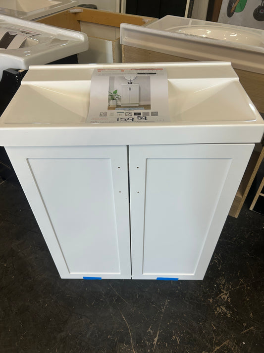 Glacier Bay bathroom vanity