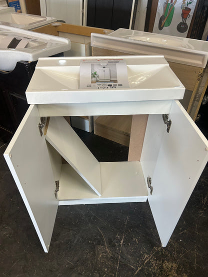 Glacier Bay bathroom vanity