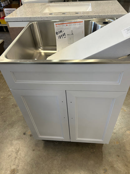 Glacier Bay drop in laundry sink