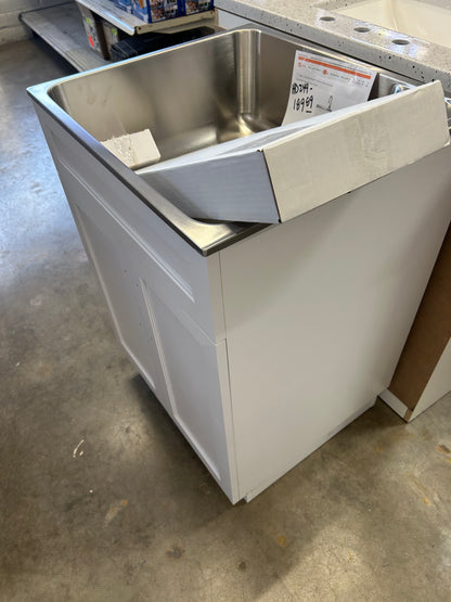 Glacier Bay drop in laundry sink