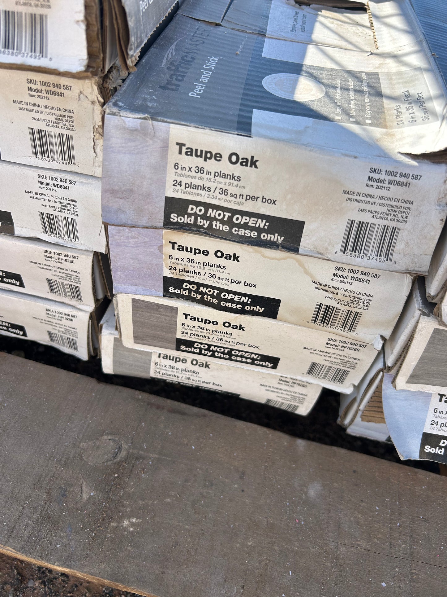 TrafficMaster peel and stick