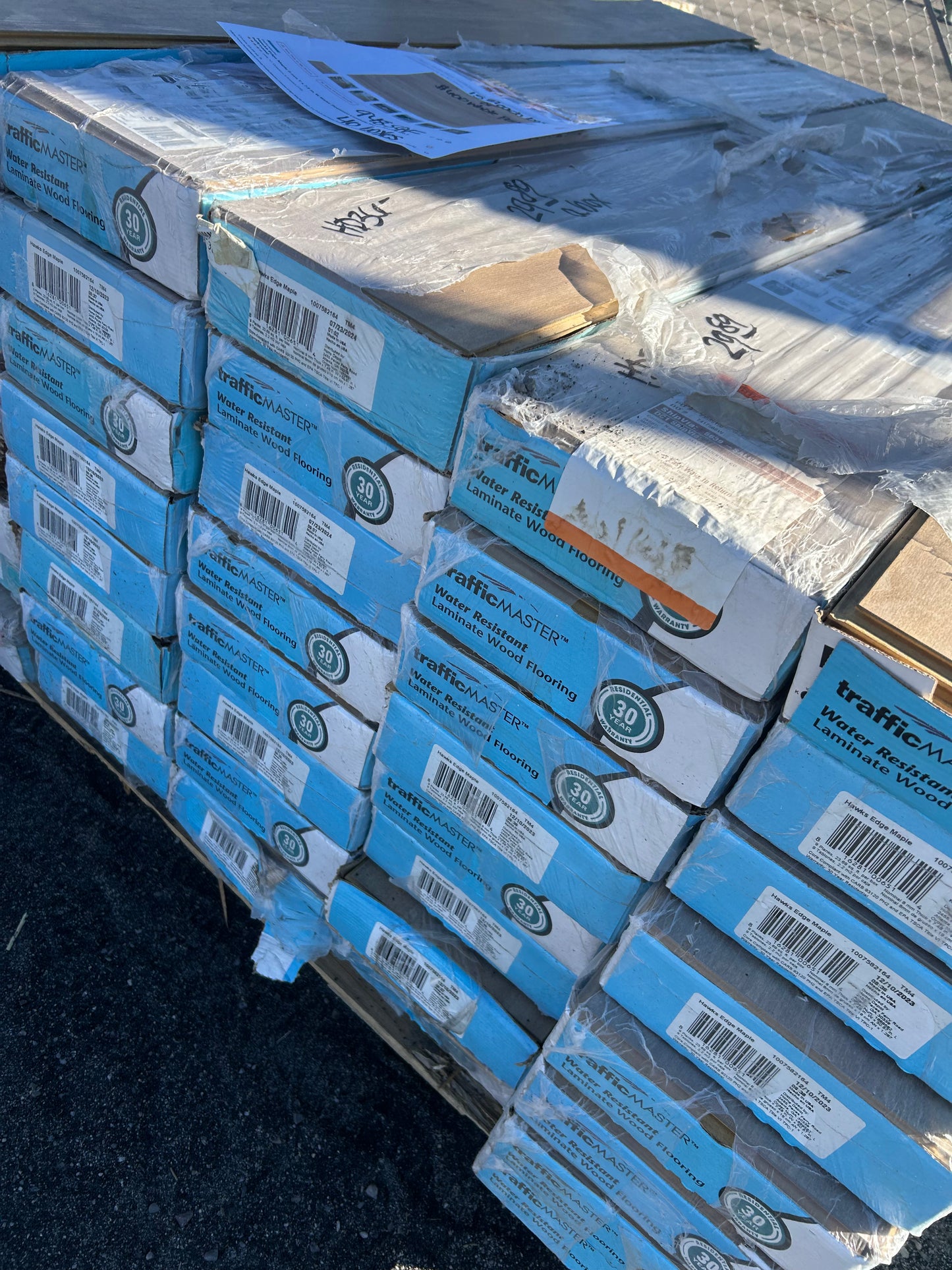 Traffic, master laminate wood flooring