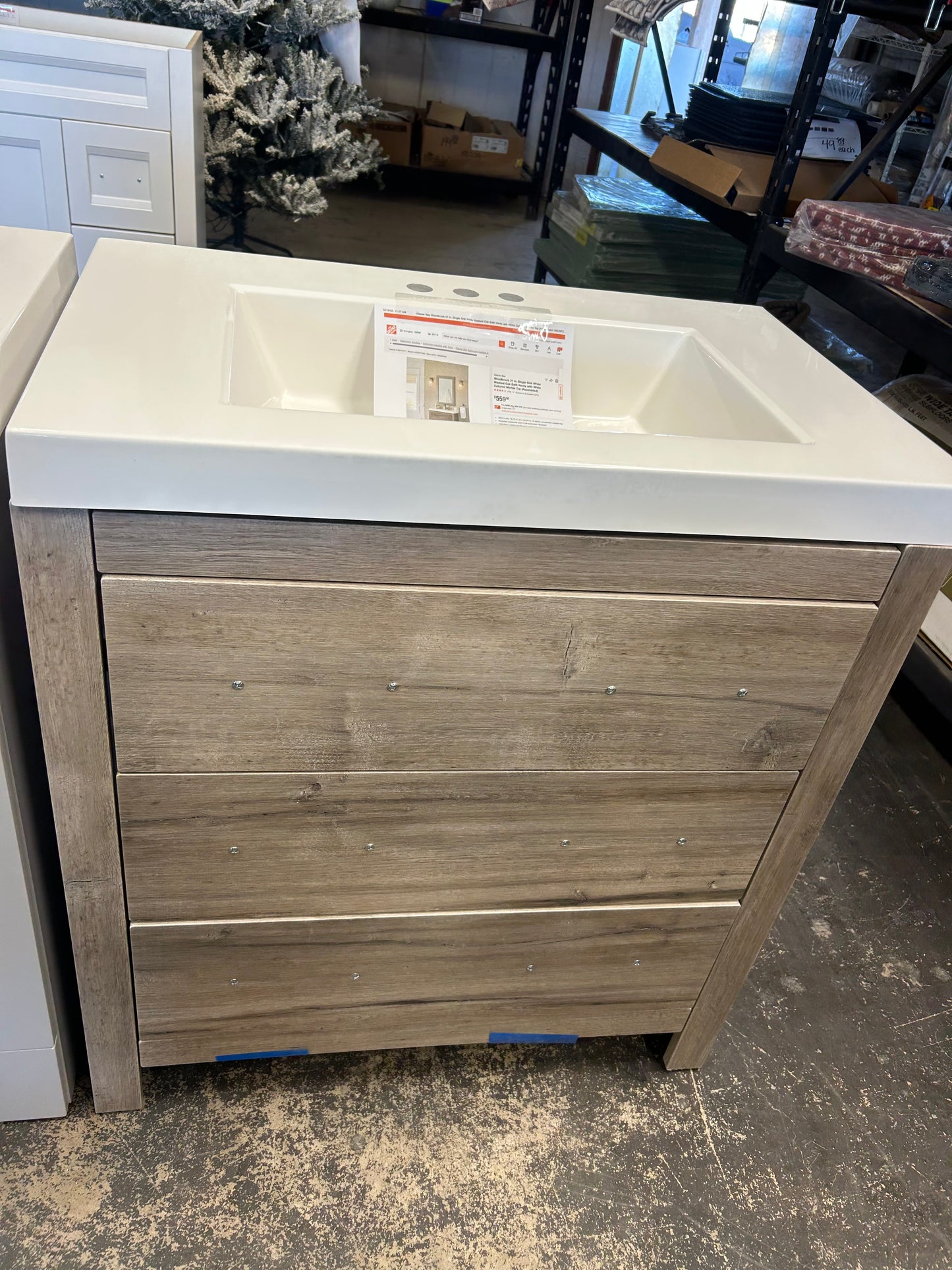 Woodbrook Glacier bay Vanity