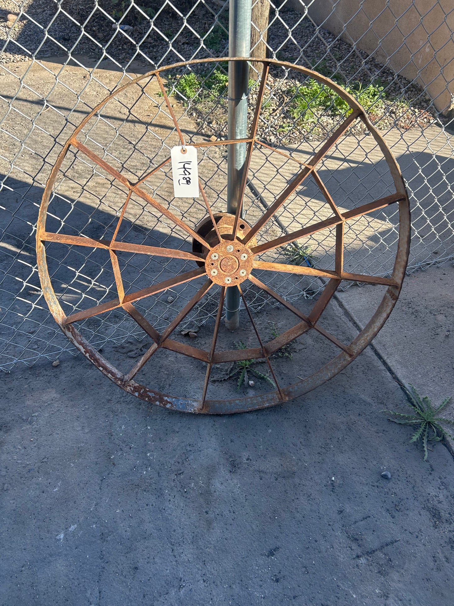 Antique Wagon Wheel
