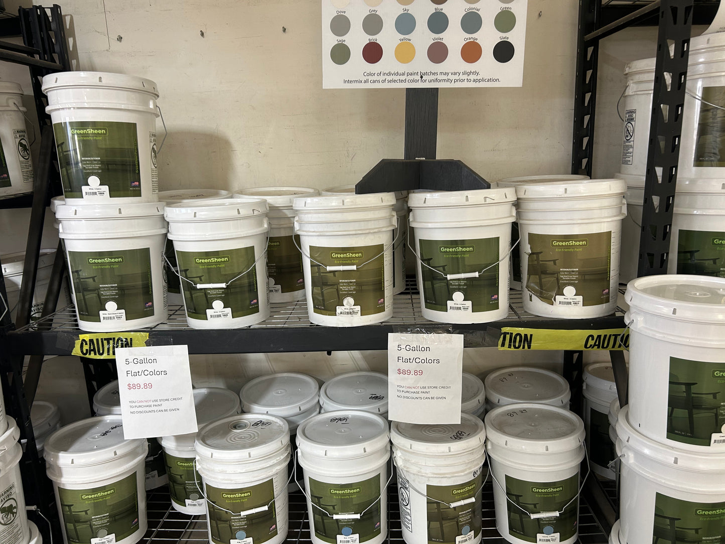 5 Gallon Buckets of Paint