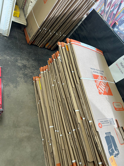 Wardrobe, moving/shipping boxes