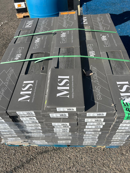 A&A weathered oyster glue down vinyl planks