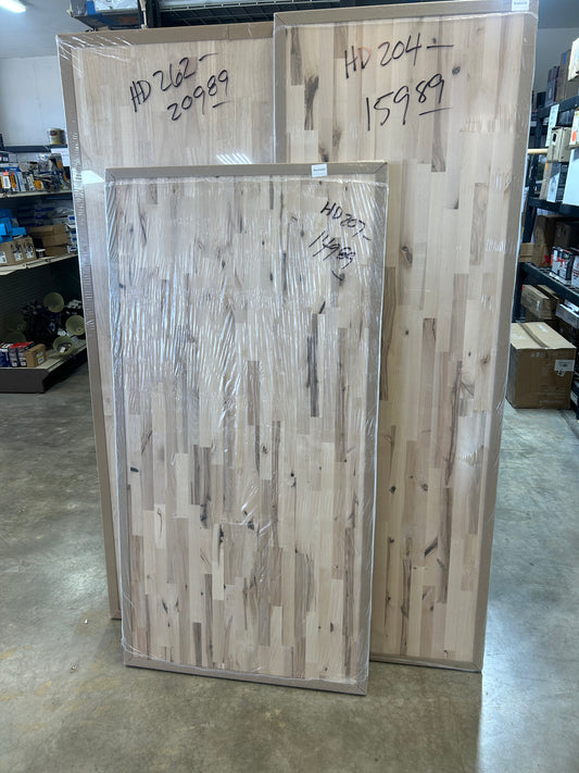 Assorted Butcher block