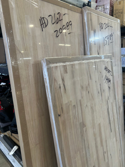 Assorted Butcher block