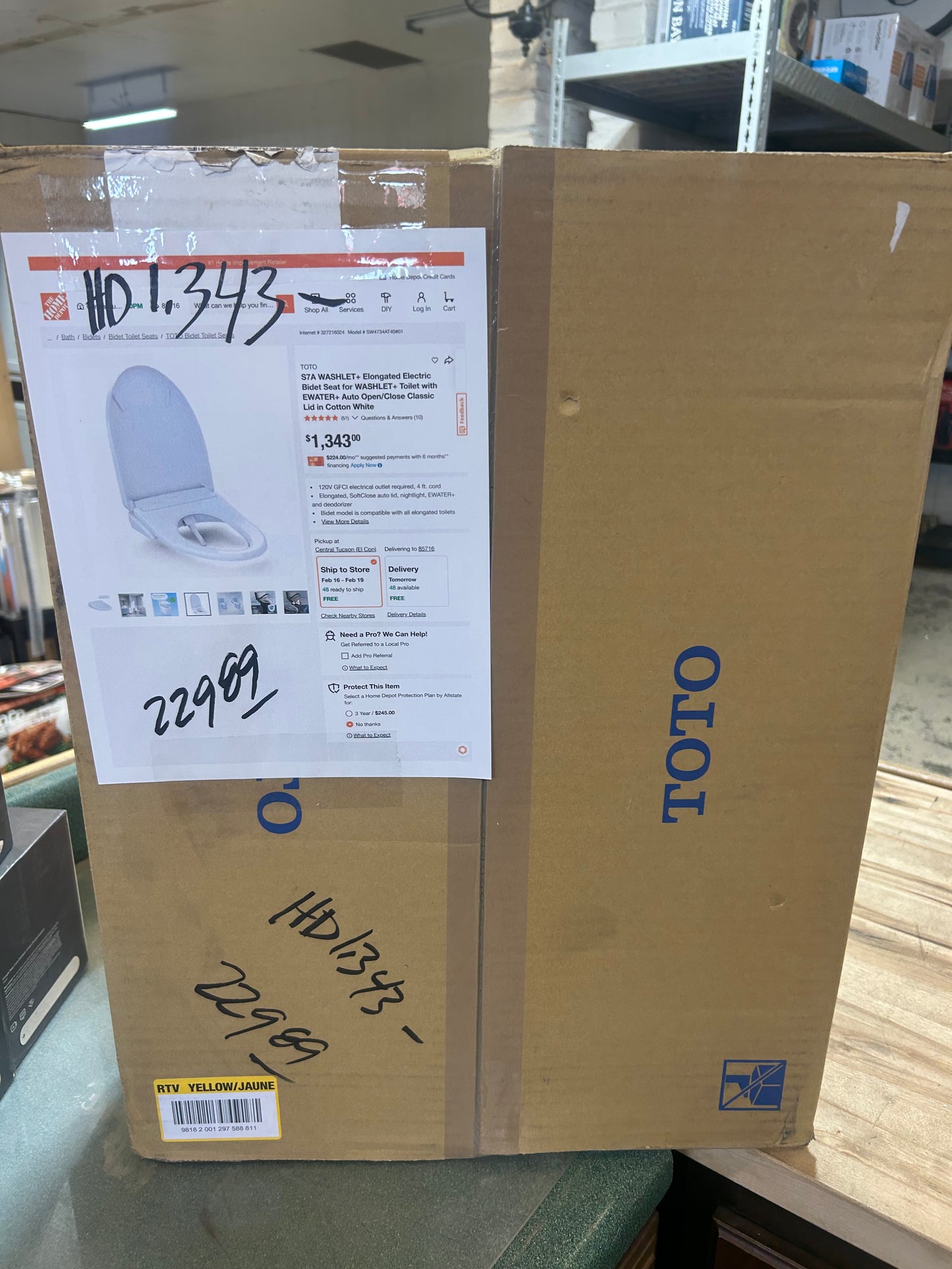 Toto WASHLET Bidget Seat