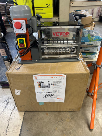 Automatic wire, stripping machine