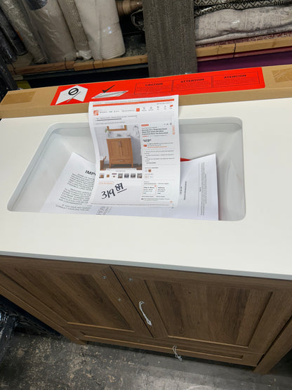 Moorside, 30 inch single sink, bathroom vanity