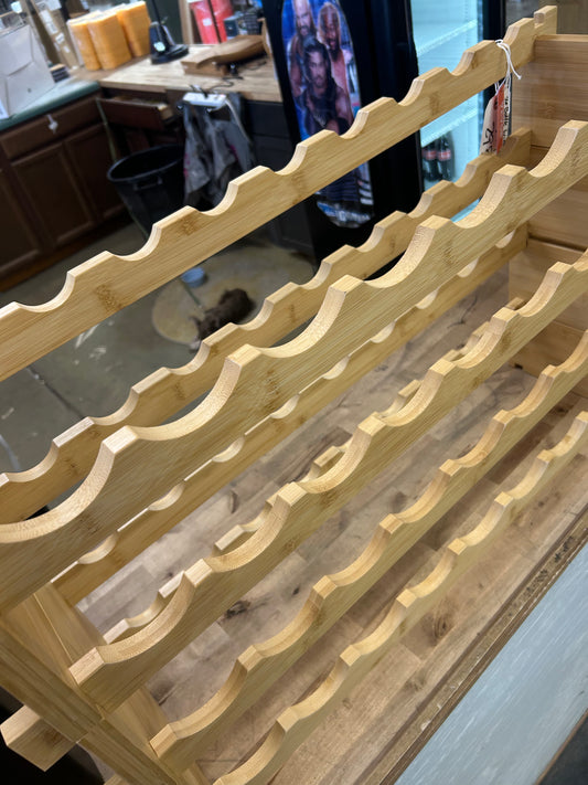 36-bottle wine rack