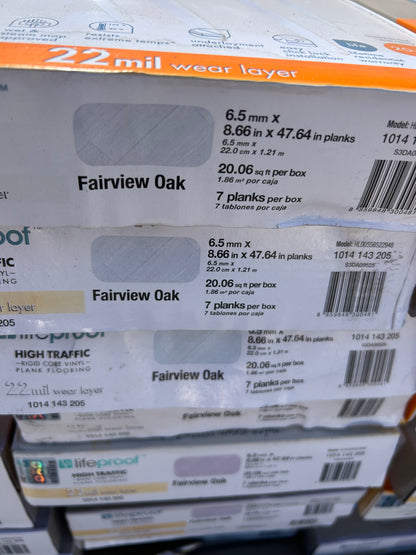 Lifeproof Fairview Oak Vinyl Flooring