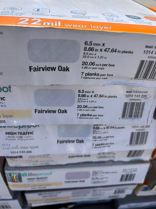 Lifeproof Fairview Oak Vinyl Flooring